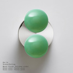 Dot 2X Wall / Ceiling Light - Polished Nickel / Pastel Green