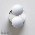 Dot 2X Wall / Ceiling Light - Polished Nickel / White