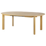 Comfort Circle Extension Dining Table - Light Oak