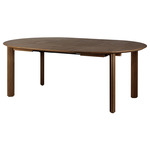 Comfort Circle Extension Dining Table - Dark Oak