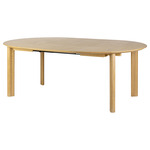 Comfort Circle Extension Dining Table - Light Oak