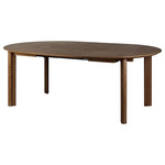 Comfort Circle Extension Dining Table - Dark Oak