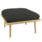 Lounge Around Shuffle Pouffe - Light Oak / Shadow