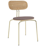 Curious Dining Chair - Brass / Monrose