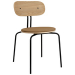 Curious Dining Chair - Black / Sugar Brown