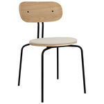 Curious Dining Chair - Black / White Sands