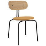 Curious Dining Chair - Black / Tangerine