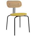 Curious Dining Chair - Black / Curry Sun