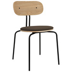 Curious Dining Chair - Black / Mocca
