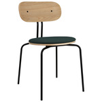Curious Dining Chair - Black / Calm Seas
