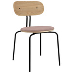 Curious Dining Chair - Black / Stone Rose