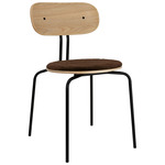 Curious Dining Chair - Black / Teddy Brown