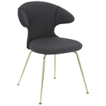 Time Flies Dining Chair - Brass / Shadow