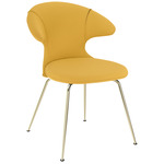 Time Flies Dining Chair - Brass / Curry Sun