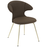 Time Flies Dining Chair - Brass / Mocca