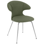 Time Flies Dining Chair - Chrome / Morning Meadows