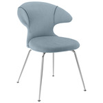 Time Flies Dining Chair - Chrome / Bright Skies
