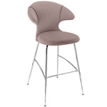 Time Flies Stool - Chrome / Monrose