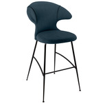 Time Flies Stool - Black / Jet Air Blue
