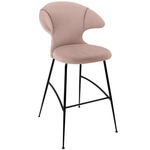 Time Flies Stool - Black / Stone Rose