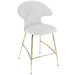 Time Flies Stool - Brass / Sterling