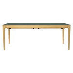 Heart'N'Soul Extension Dining Table - Moss Green / Light Oak