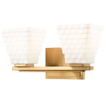 Annalise Bathroom Vanity Light - Modern Gold / Matte Opal