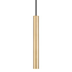 Forest Pendant - Modern Gold
