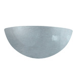 Ambiance Quarter Sphere Wall Sconce - Textured Faux Concrete