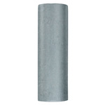 Ambiance Tube Closed Top Wall Sconce - Textured Faux Concrete
