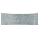Ambiance Tapered Arc Wall Sconce - Textured Faux Concrete