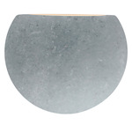 Ambiance Globe Wall Sconce - Textured Faux Concrete