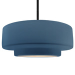 Radiance Tier Stem Pendant - Matte Black / Midnight Sky / Matte White