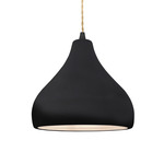 Radiance Droplet Pendant - Matte Black / Gloss Black / Matte White