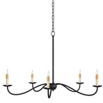 Saxon Chandelier - Black
