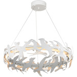 Tijereta Chandelier - Gesso White