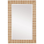 Dezi Mirror - Brass / Natural