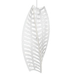 Toru Pendant - White / White Exterior / White Interior