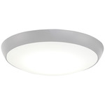 Simple Flush Light Kit - Grey / White