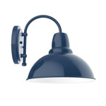 Cafe Hook Outdoor Wall Light - Navy / White