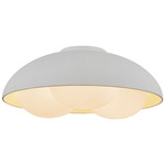 Robyn Ceiling Light - Antique White / Opal