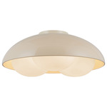 Robyn Ceiling Light - Pearl White / Opal