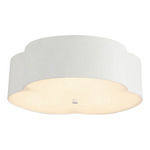 Adella Ceiling Light - Antique White / Frosted