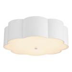 Blossom Ceiling Light - Antique White / Frosted