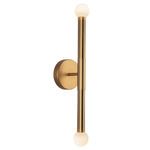 Arden Bathroom Vanity Light - Brushed Gold / Opal
