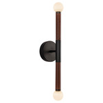 Arden Bathroom Vanity Light - Matte Black / Opal
