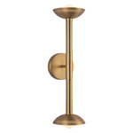 Arden Bathroom Vanity Light - Brushed Gold / Opal