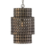 Eliana Small Pendant - Dark Brass