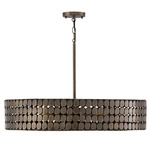 Eliana Chandelier - Dark Brass