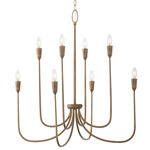 Marley Chandelier - Mystic Bronze